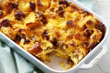 Easy Sausage Strata