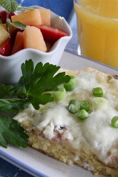 Wine and Cheese Strata