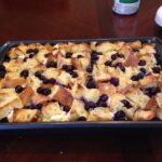 Recette de Strata aux Myrtilles